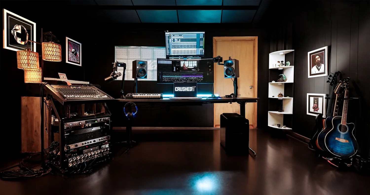 Inside the Crushed It Productions studio