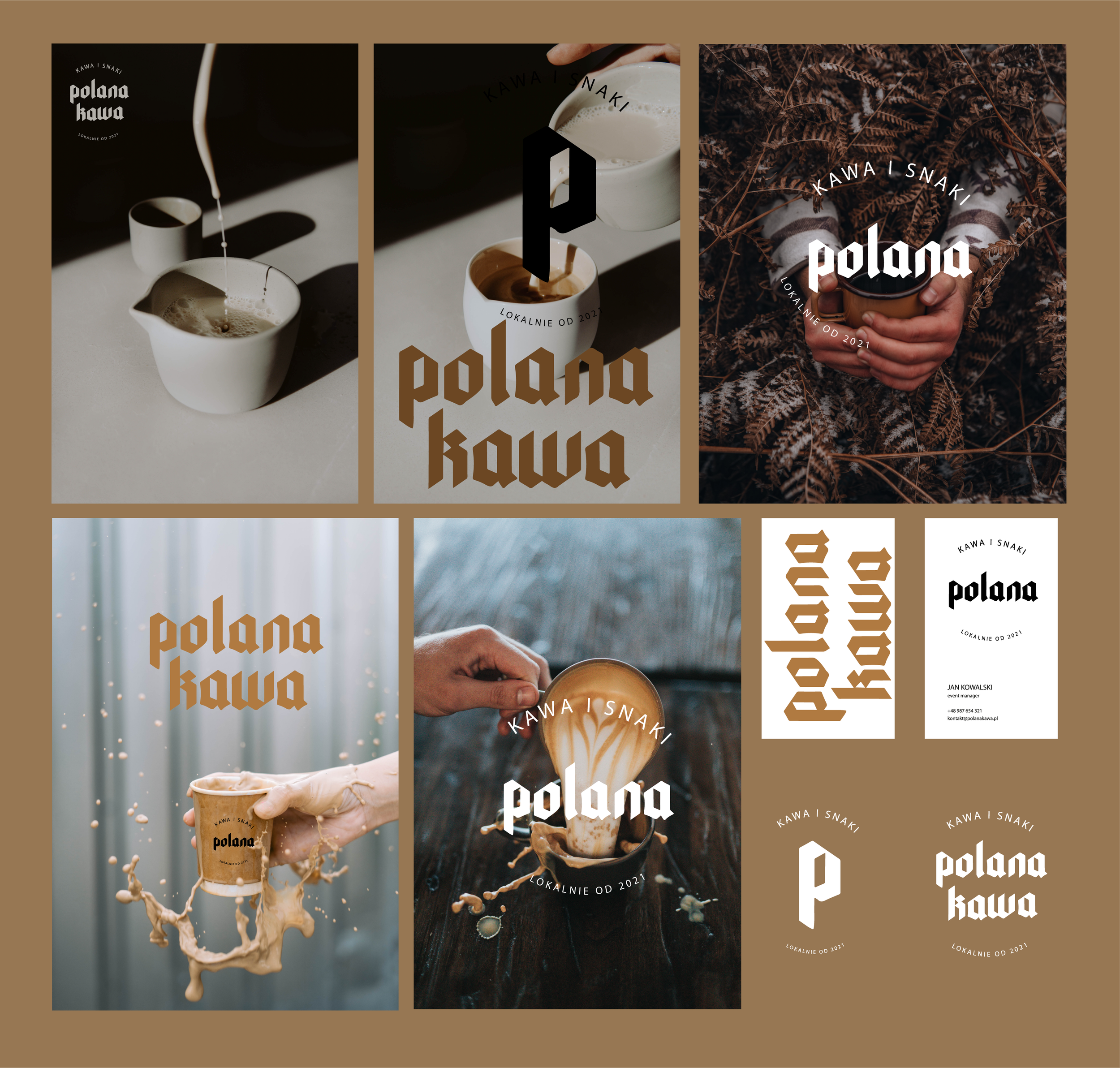 Brand Design, Strategy for Polana Cafe