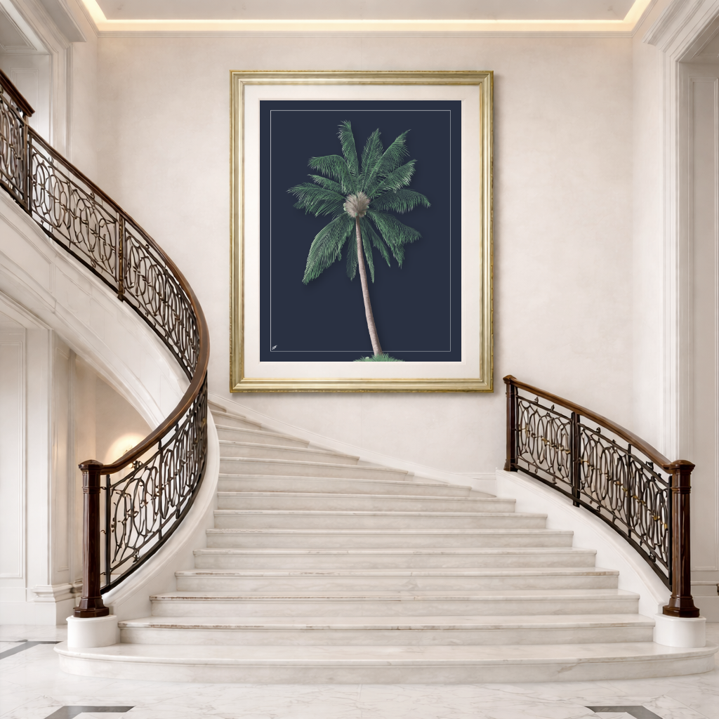 Grand Florida Palm | Refined Painting