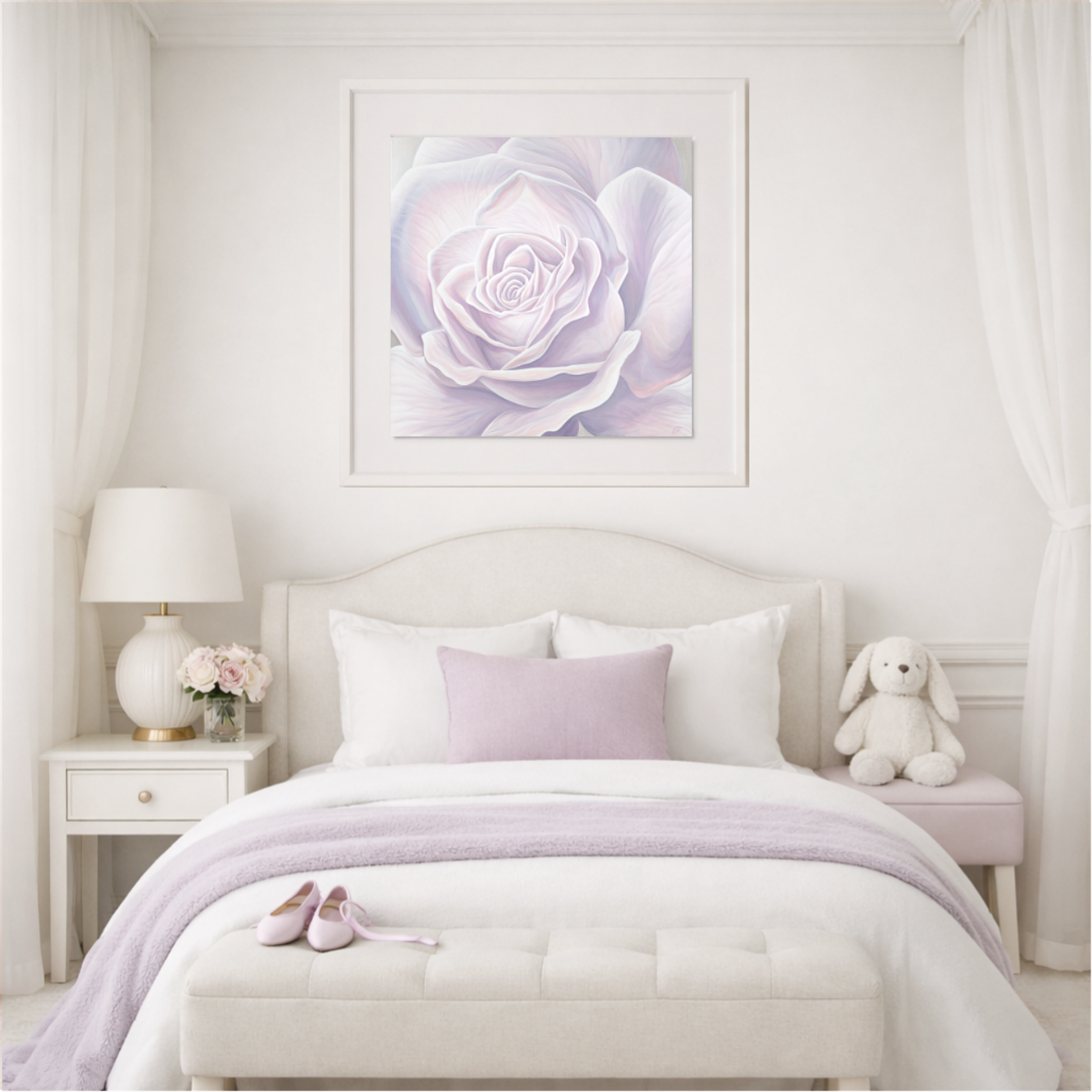 Lovely Rose | Acrylic on Canvas