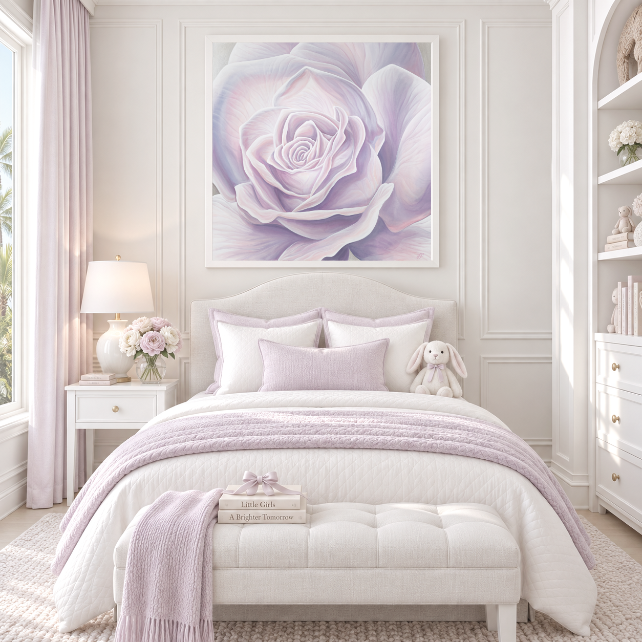 Lovely Rose | Acrylic on Canvas