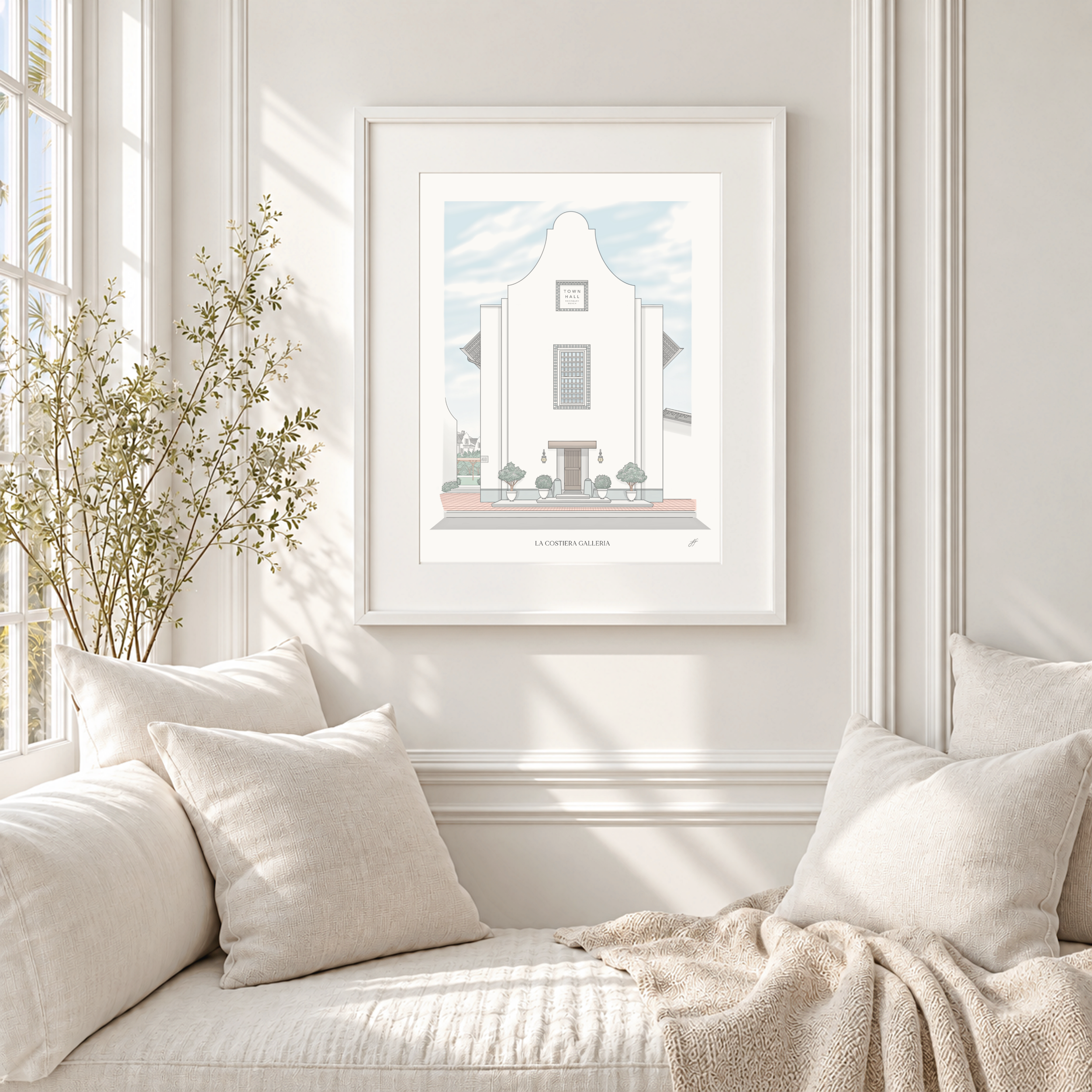 Rosemary Beach Chapel | Classic Illustration