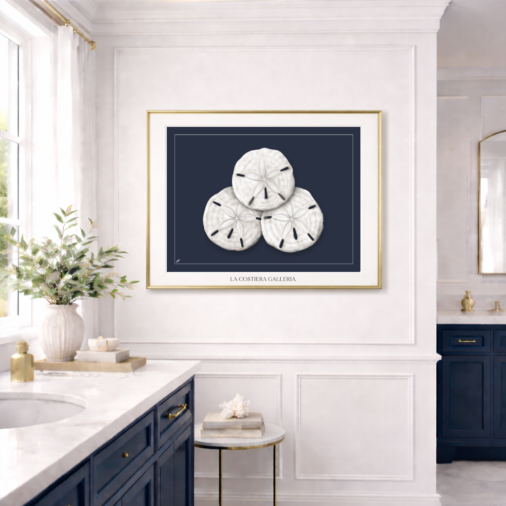 Sand Dollar Trio | Refined Painting
