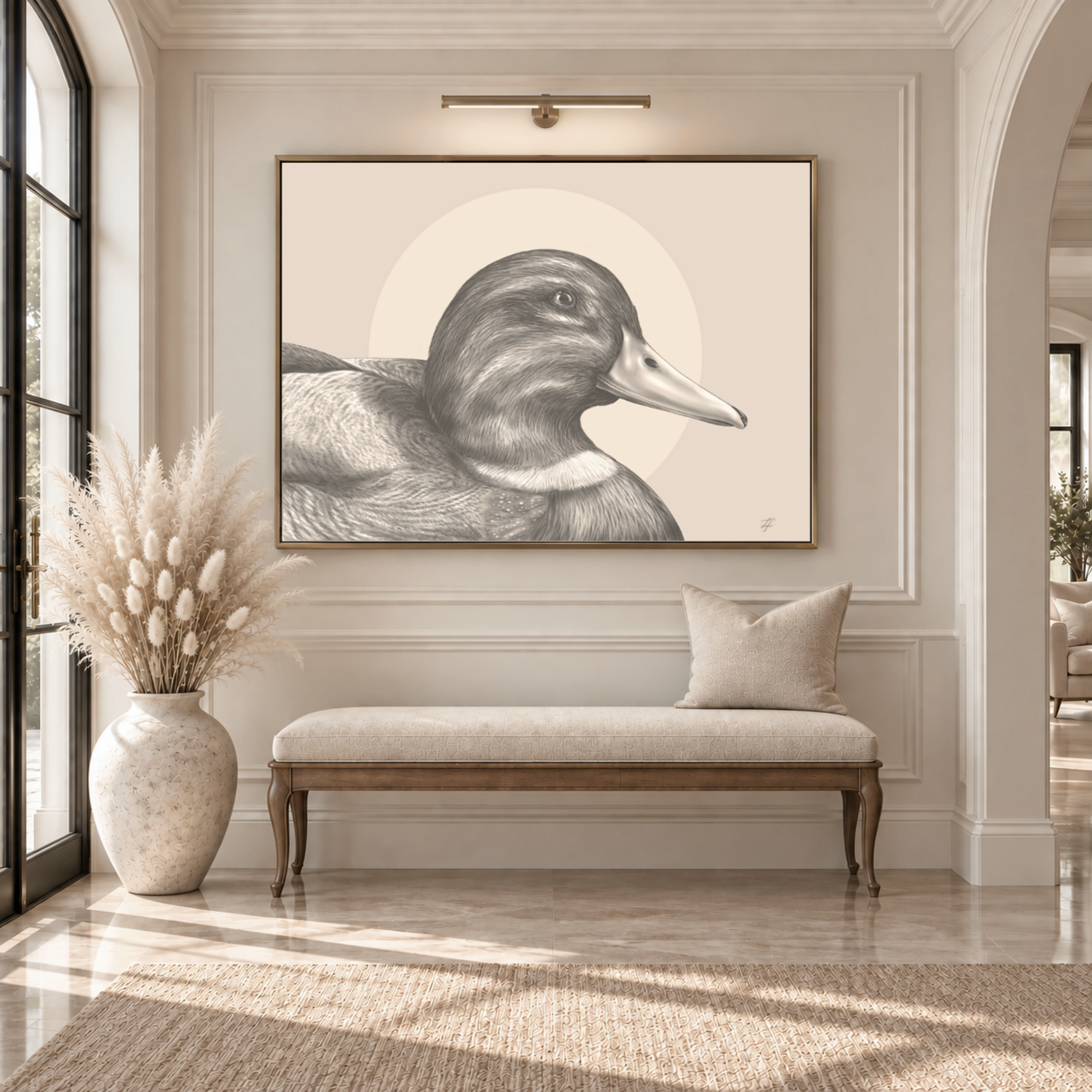 Male Mallard | Classic Illustration