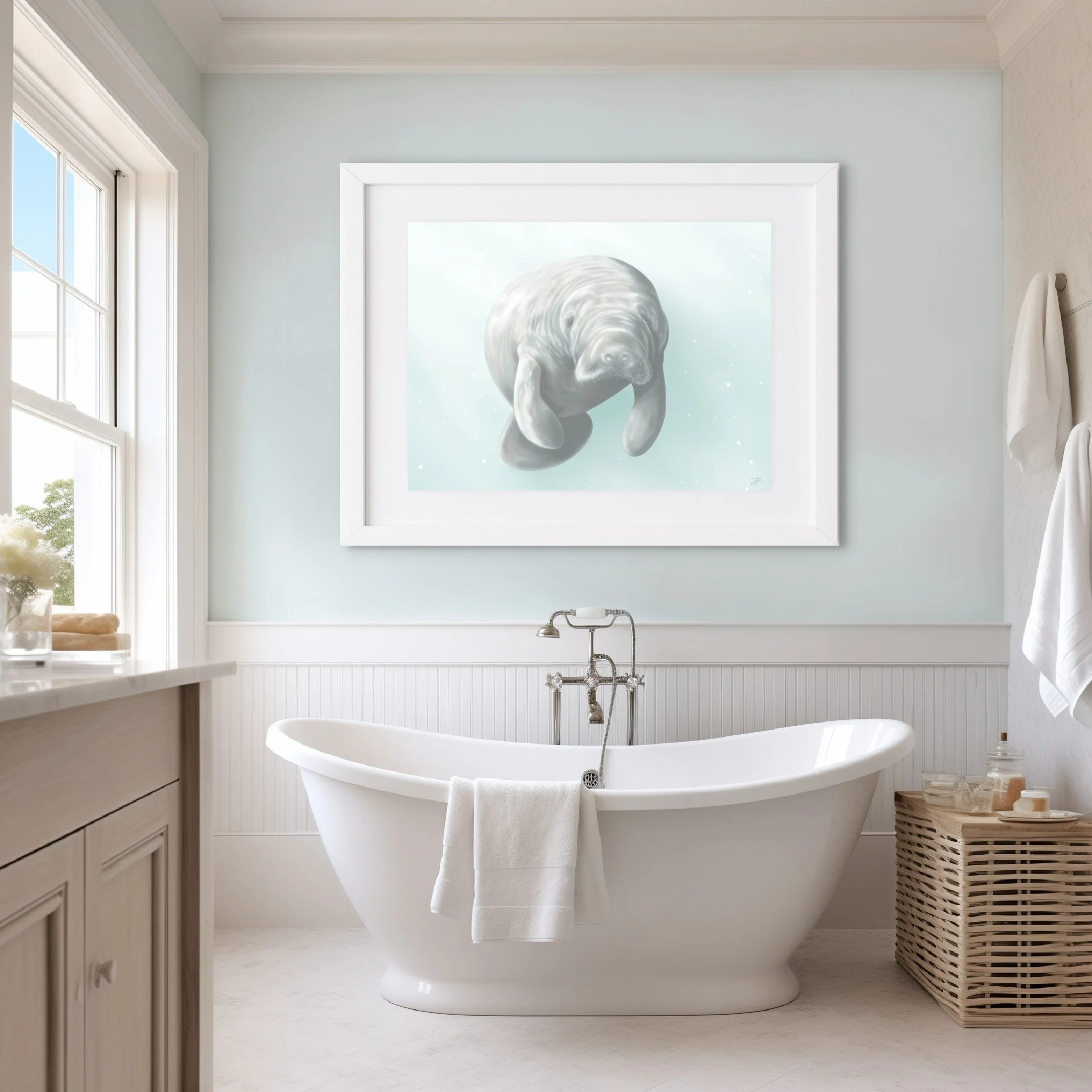 Florida Manatee | Classic Illustration
