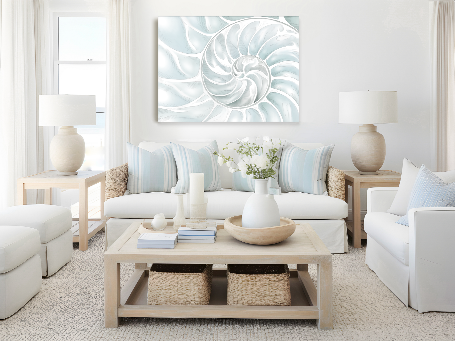 Nautilus Shell | Classic Illustration