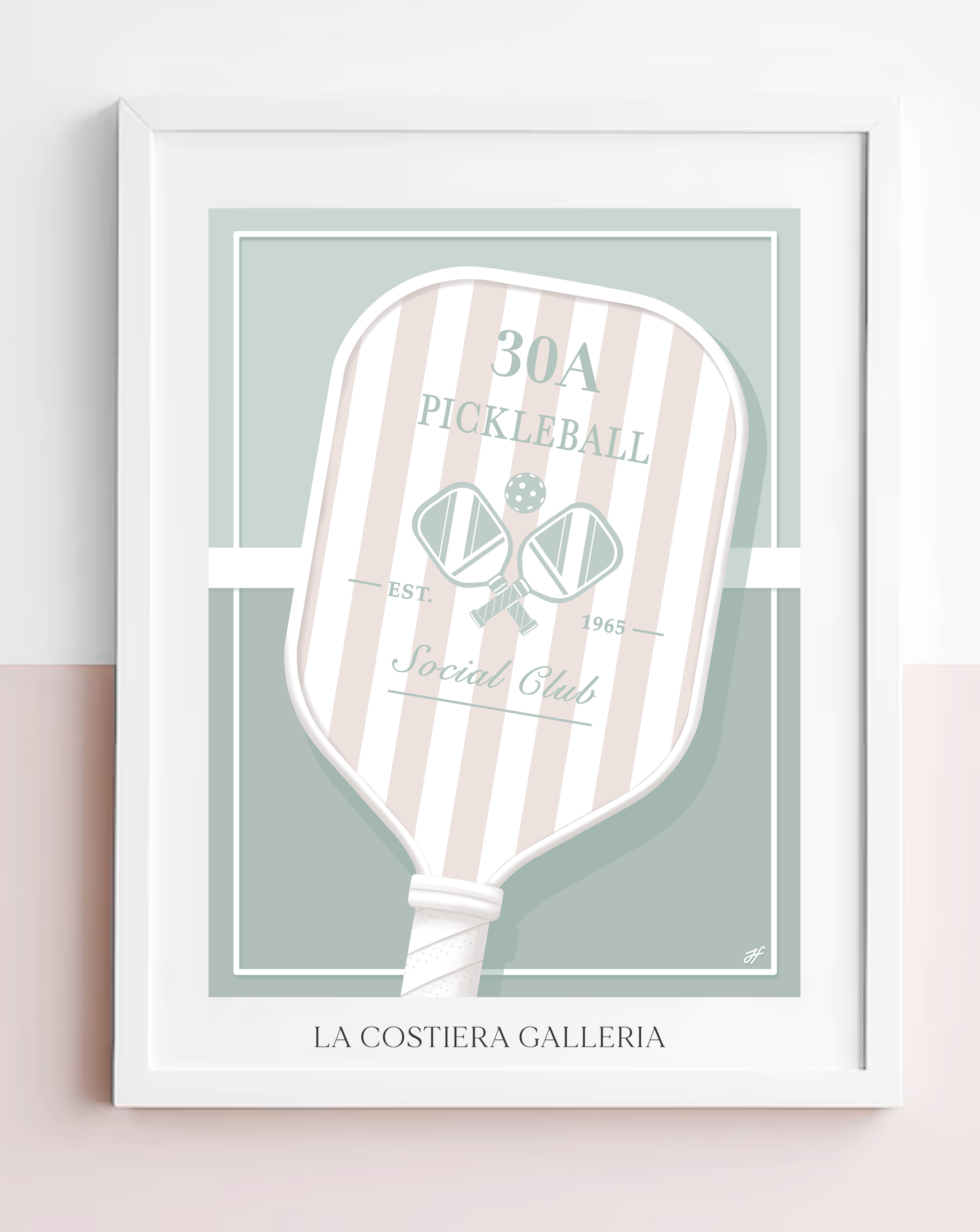 Pickleball Paddle | Refined Painting
