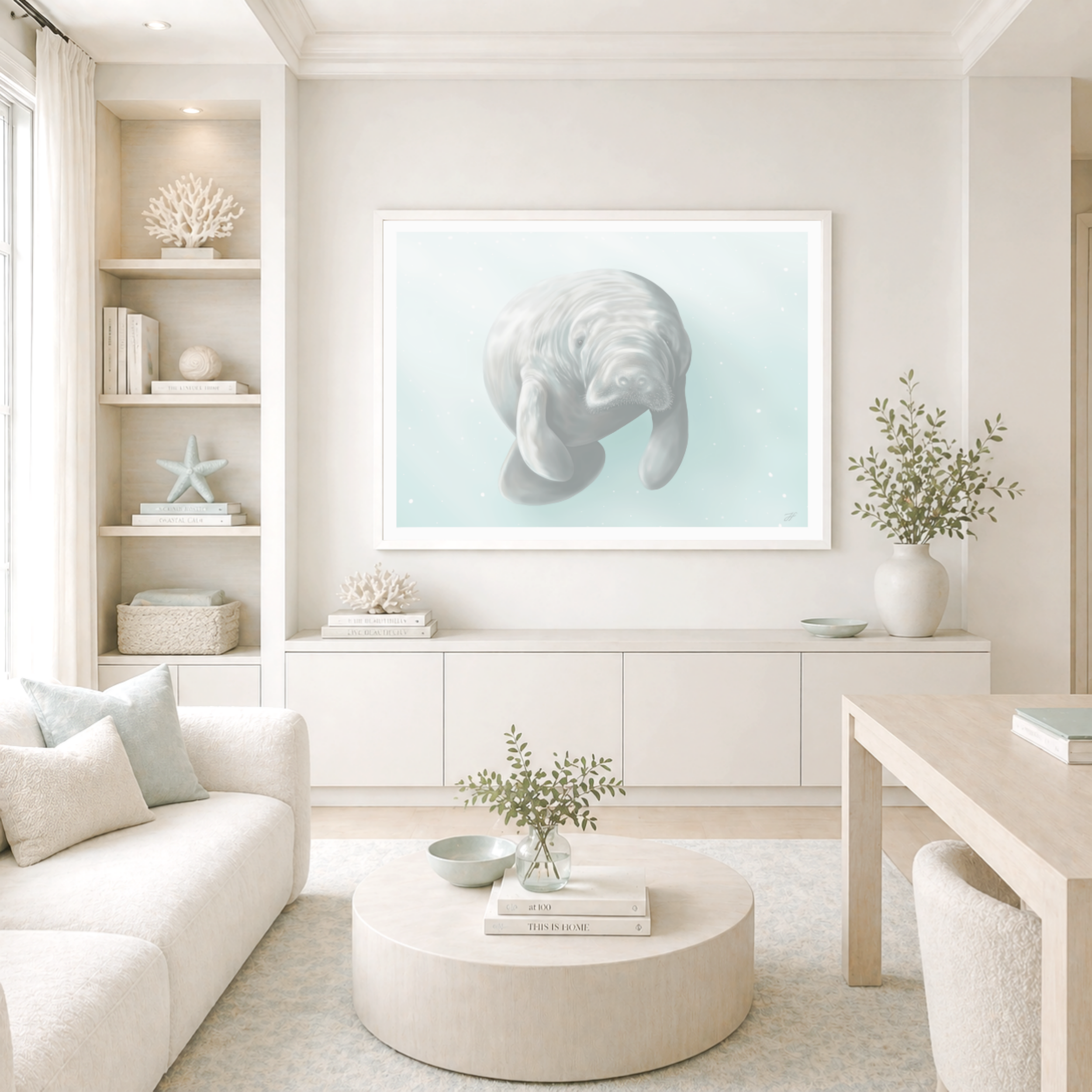 Florida Manatee | Refined Painting