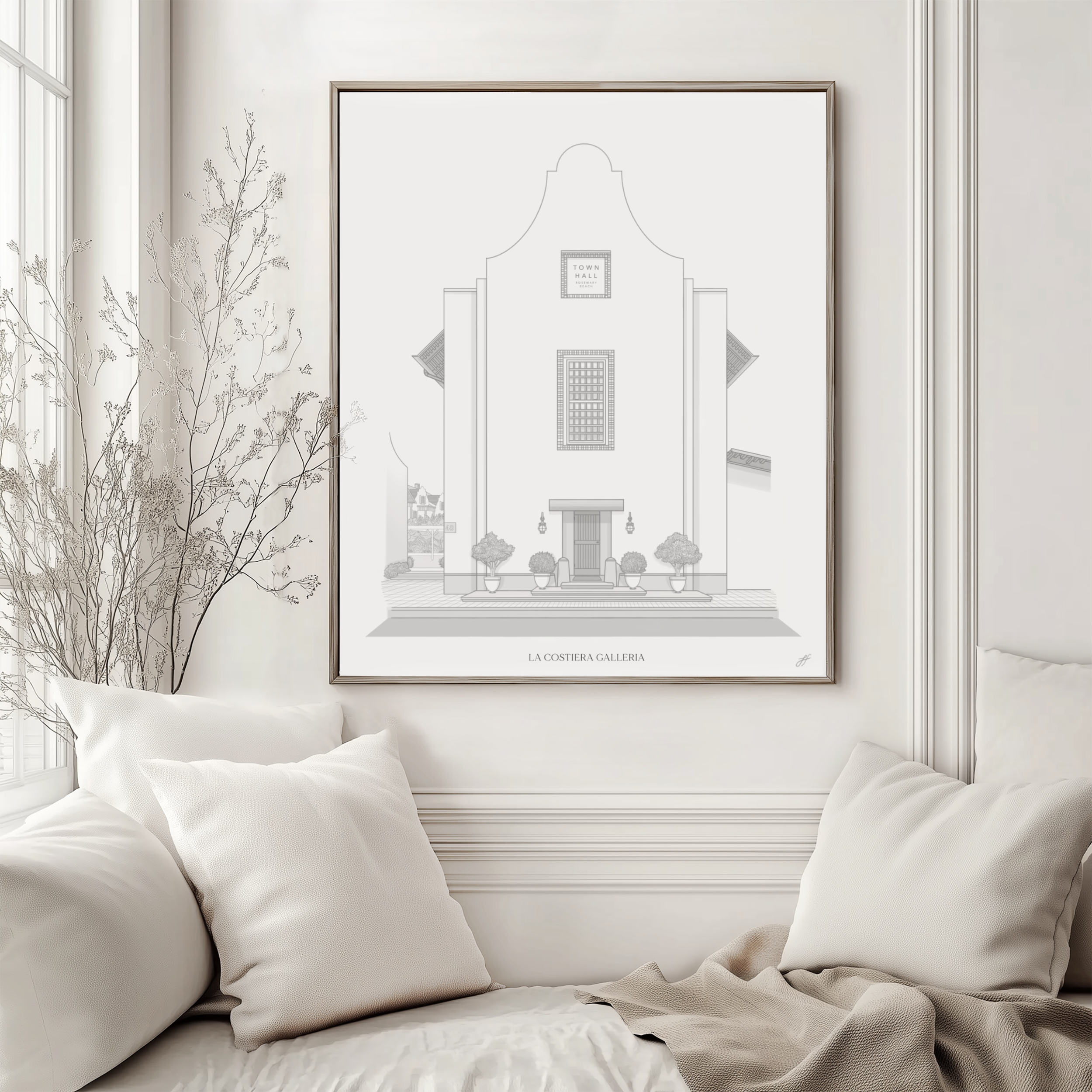 Rosemary Beach Chapel | Classic Illustration