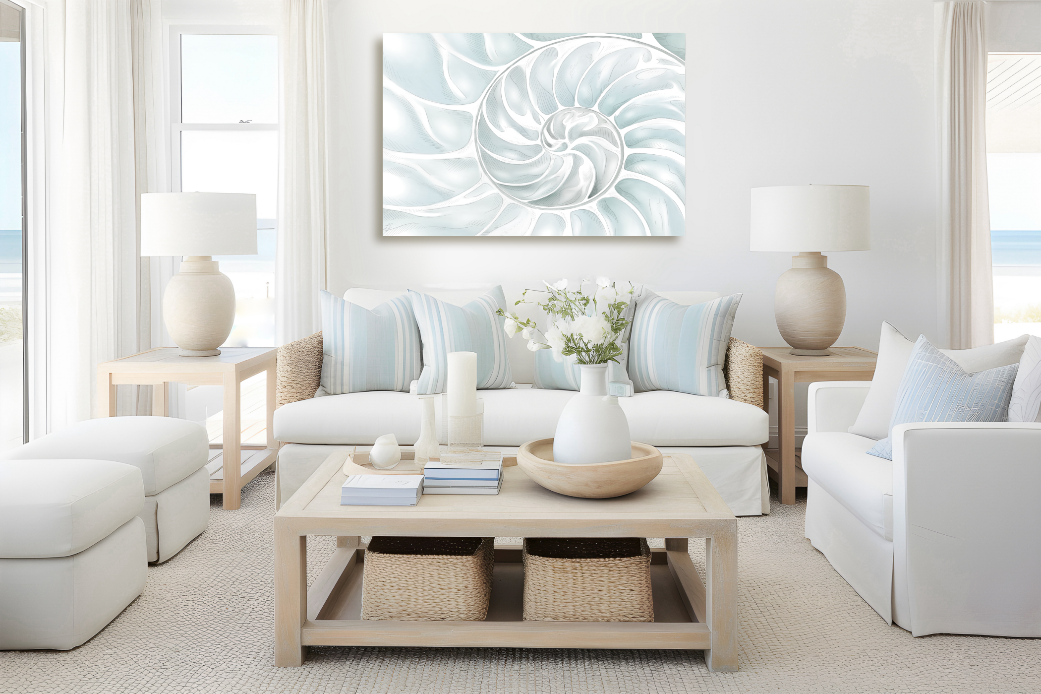 Nautilus Shell | Classic Illustration