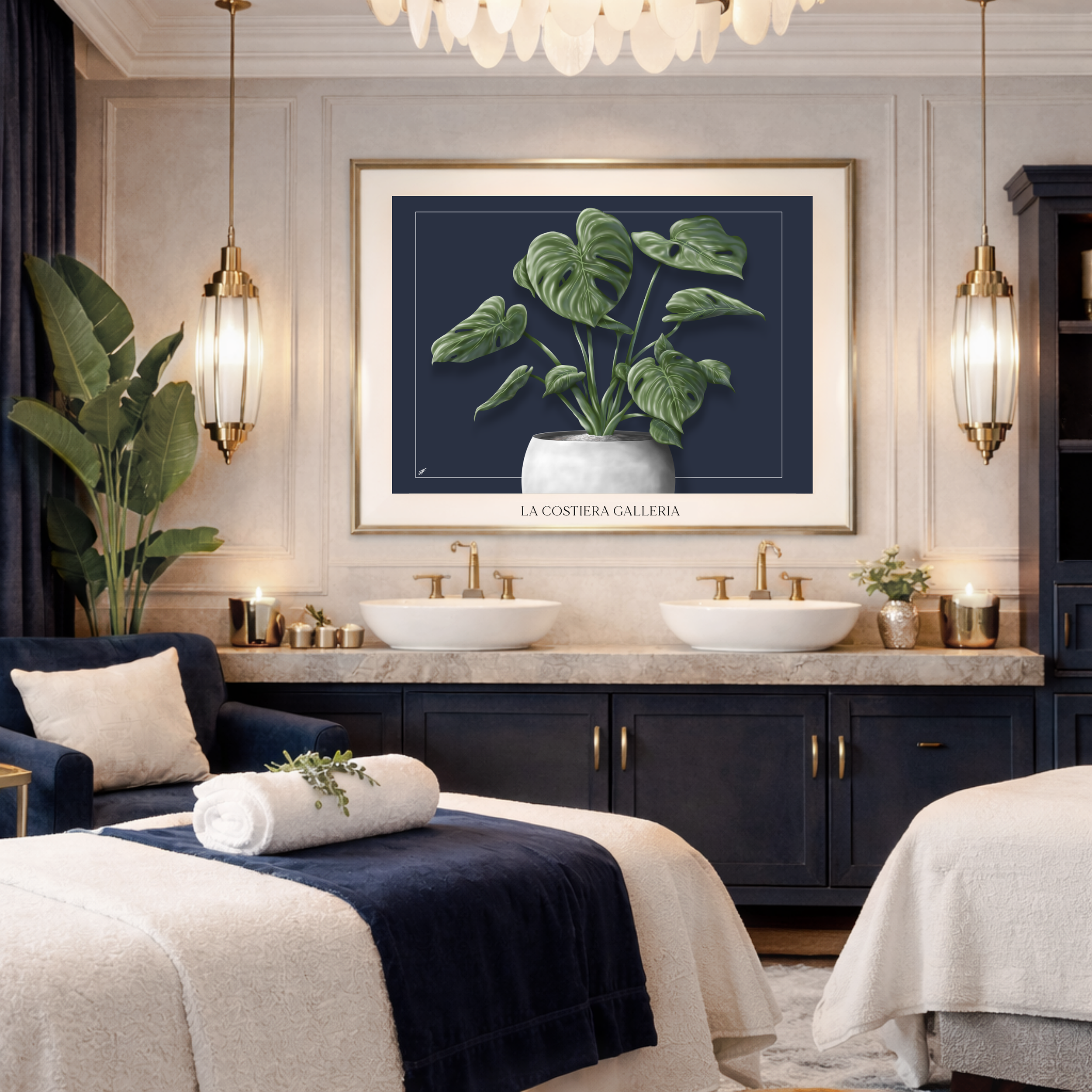 Grand Monstera | Refined Painting