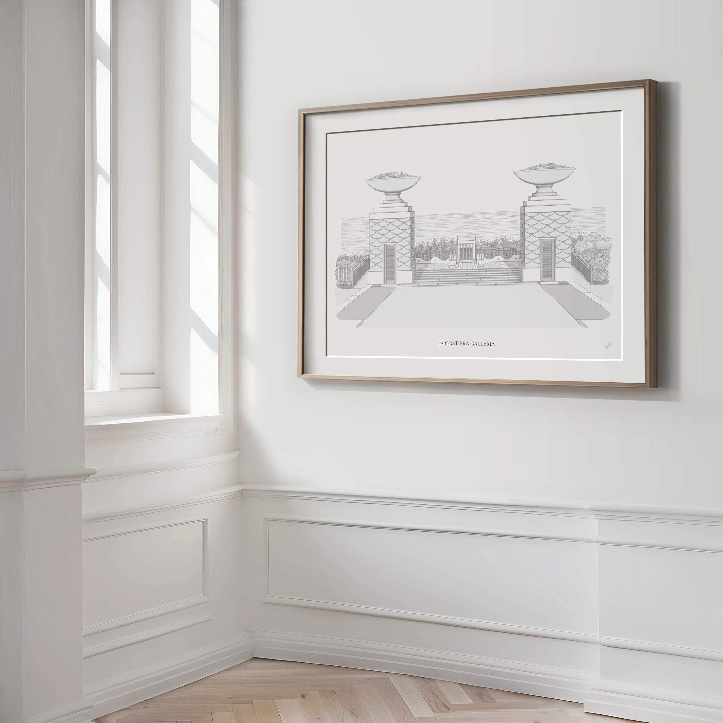 Alys Beach Gulf Green | Classic Illustration