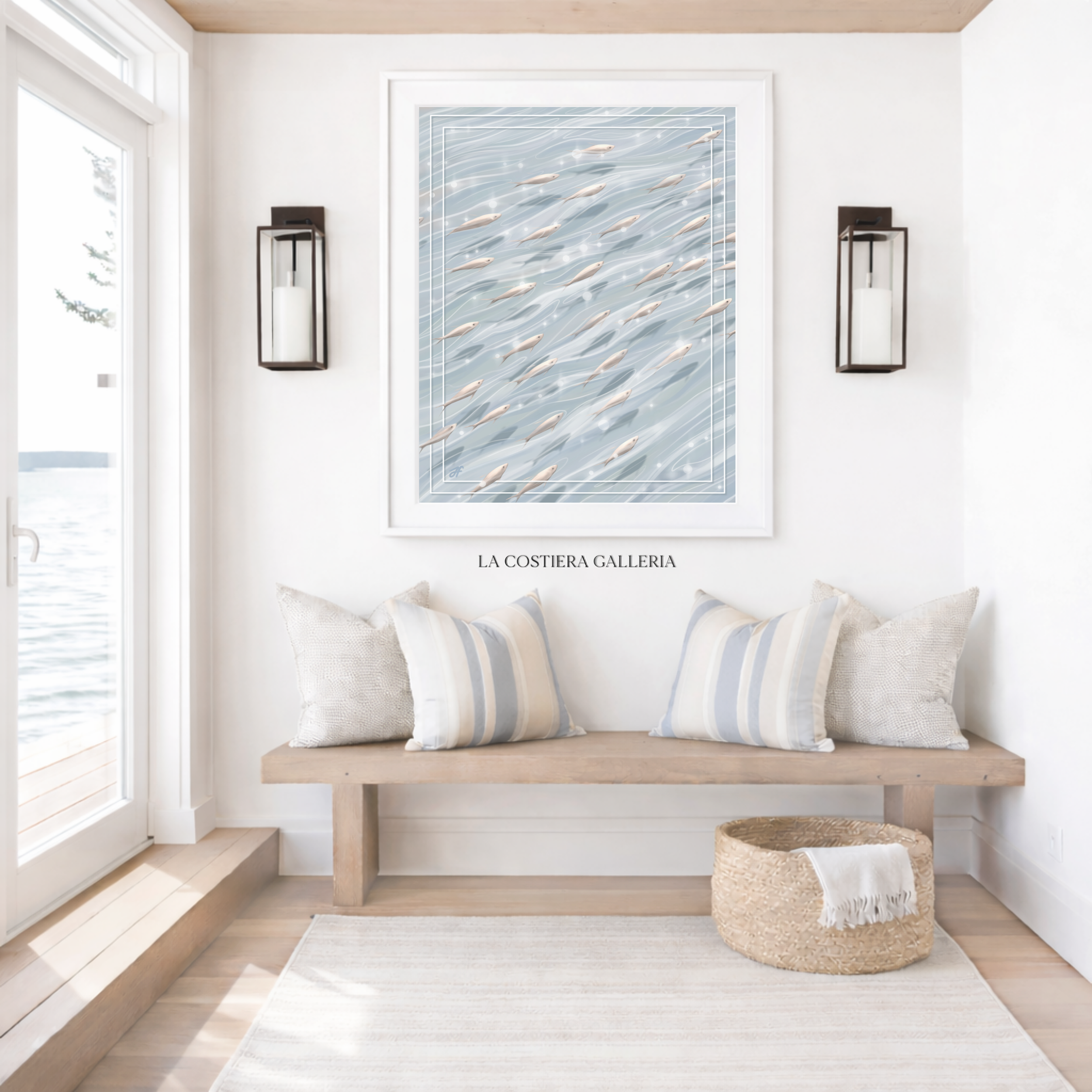 Glass Minnows | Refined Painting