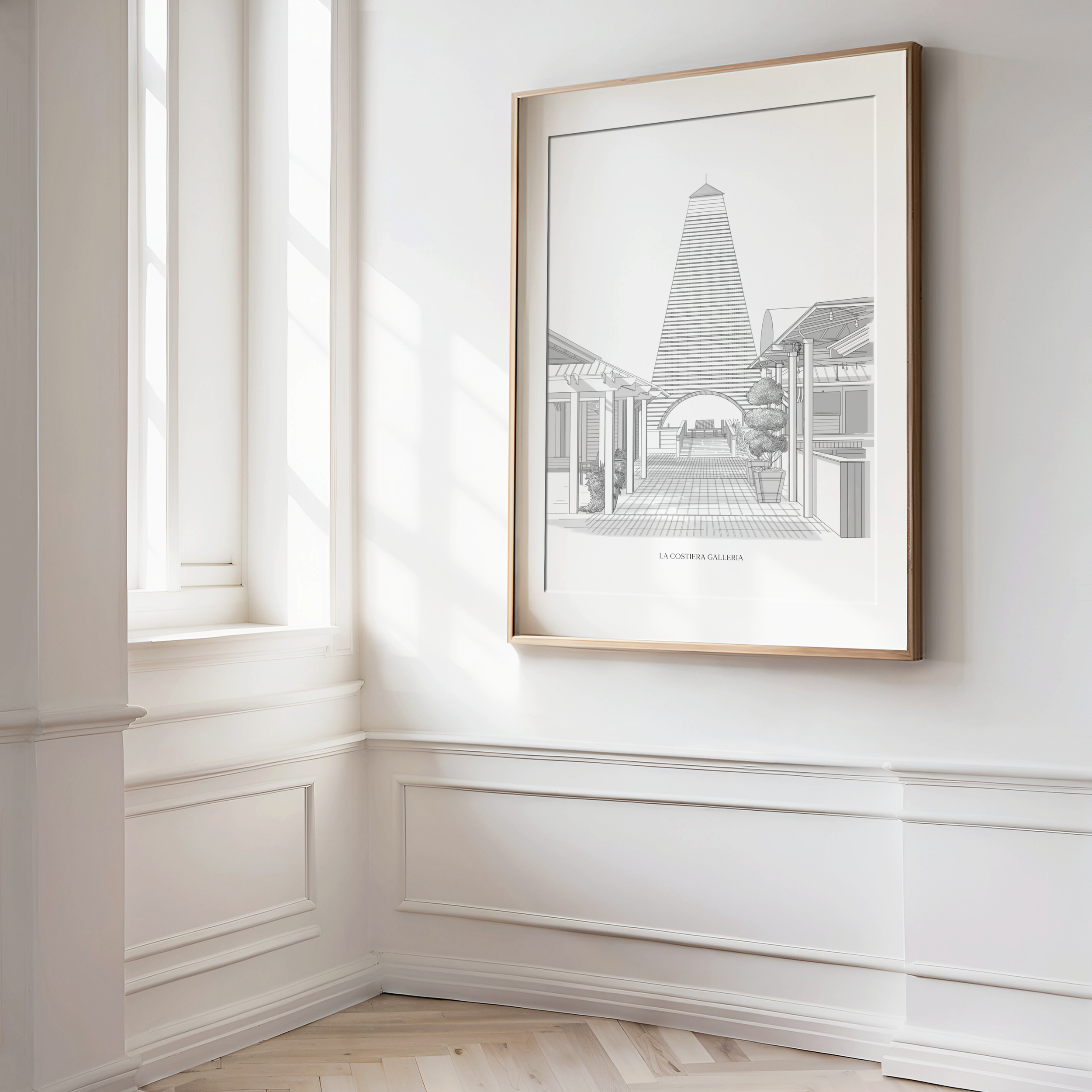 Seaside Pavilion | Classic Illustration