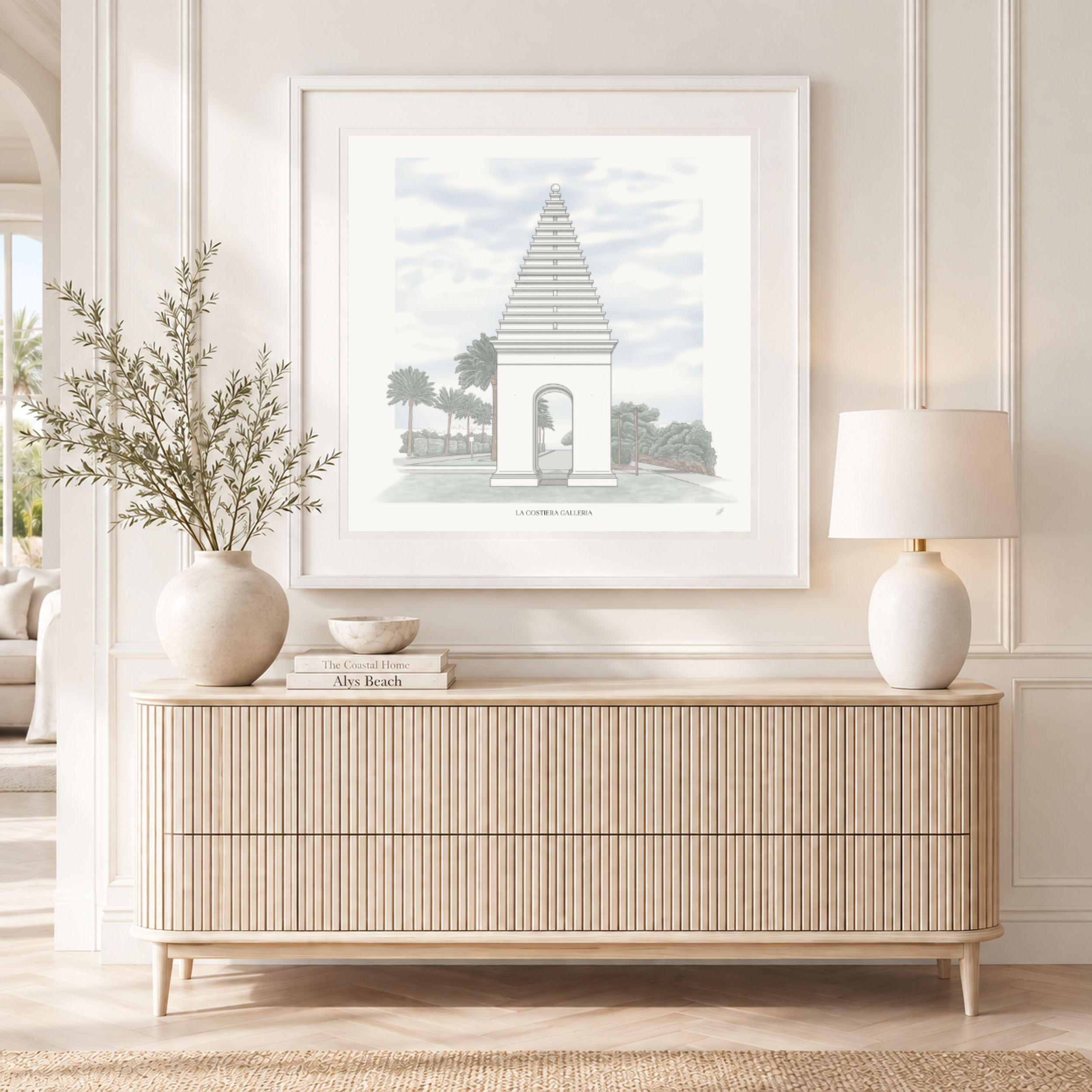 Alys Beach Buttery | Classic Illustration