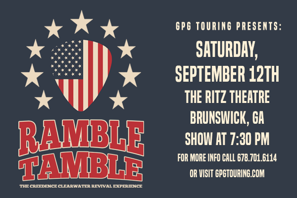 Georgia Players Guild presents: "Ramble Tamble" Creedence Clearwater Revival Tribute 