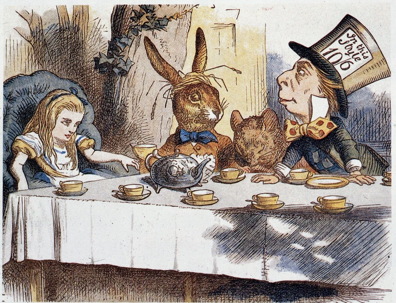 THROUGH THE LOOKING GLASS: Art Inspired by Coastal Georgia Reads: Alice in Wonderland