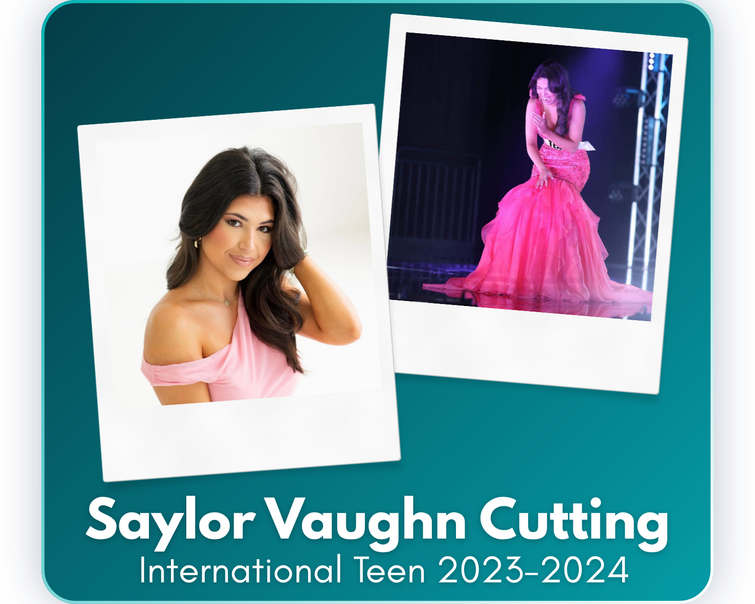 Since her reign in 2023, Saylor has become a leader at the University of Houston, serving as Vice President of Programming for Delta Gamma and Vice President of Recruitment for the Houston Panhellenic Council. As she enters her senior year, she conti
