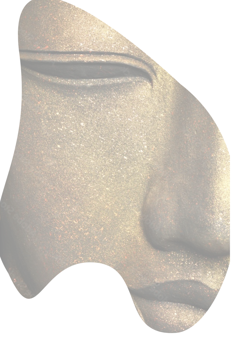 segment of a Buddhas face