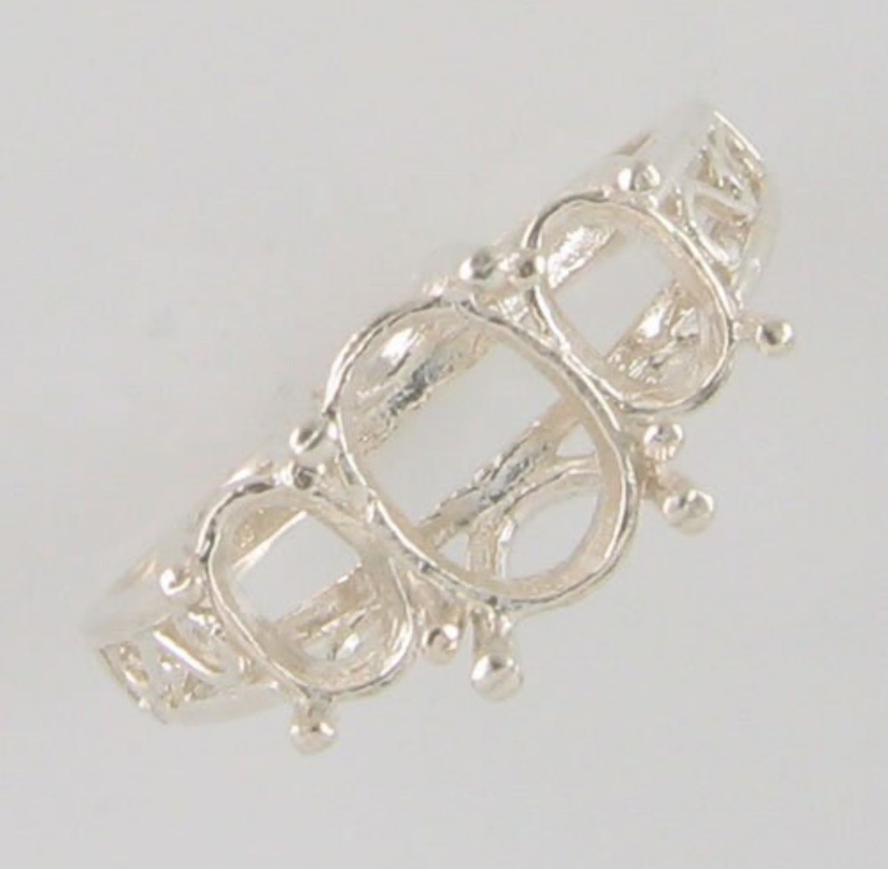 $80 - available in sterling silver
(also available in 10k white gold, as well as 10k yellow gold for $400)