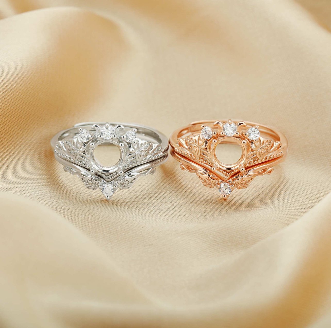 $100 - available in sterling silver and rose gold