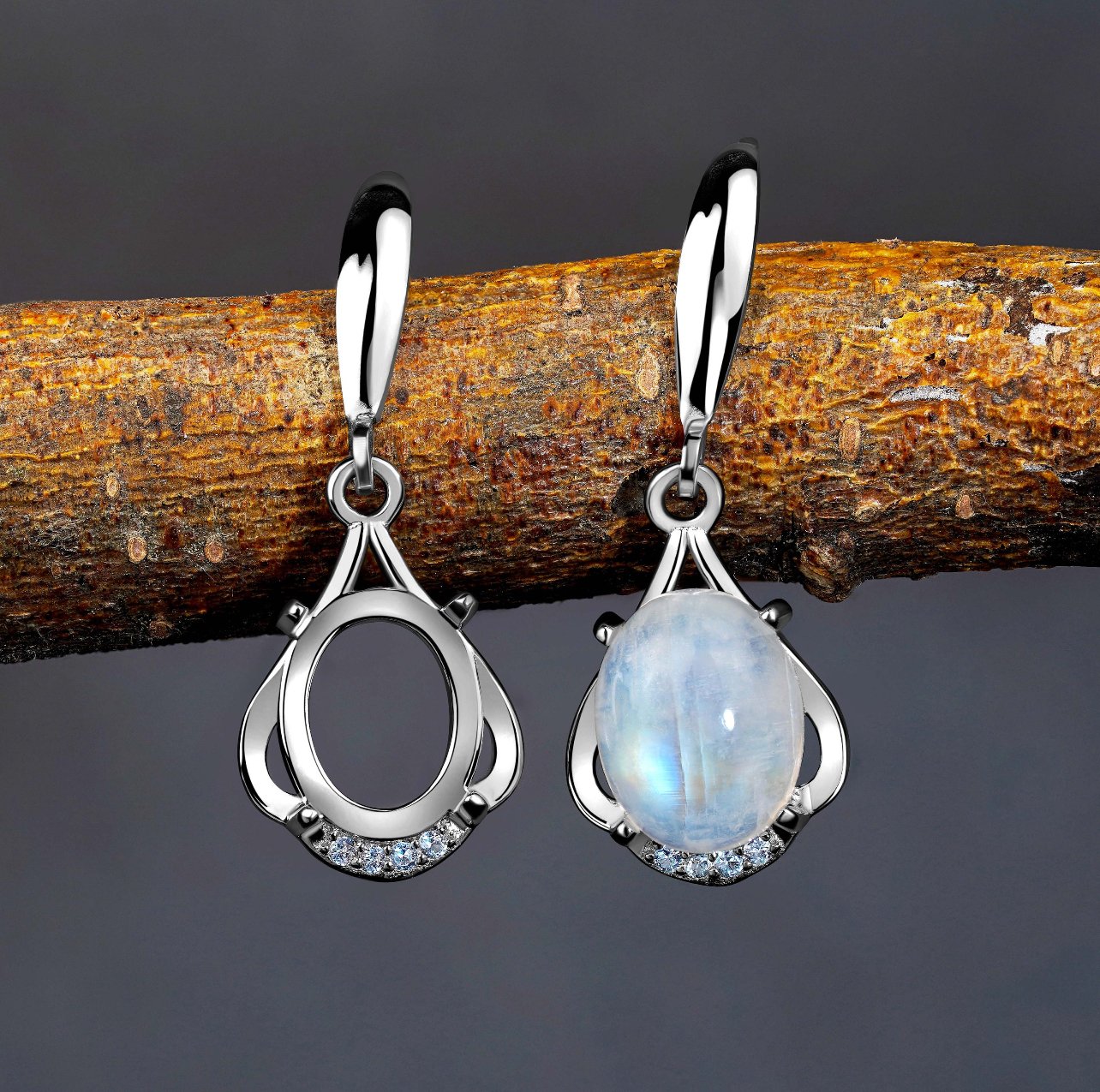 $40 - earrings. Available in sterling silver