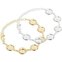 $40 - bracelets, available in sterling silver and yellow gold
