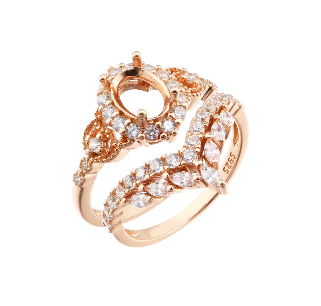 $100- available in Sterling silver and rose gold