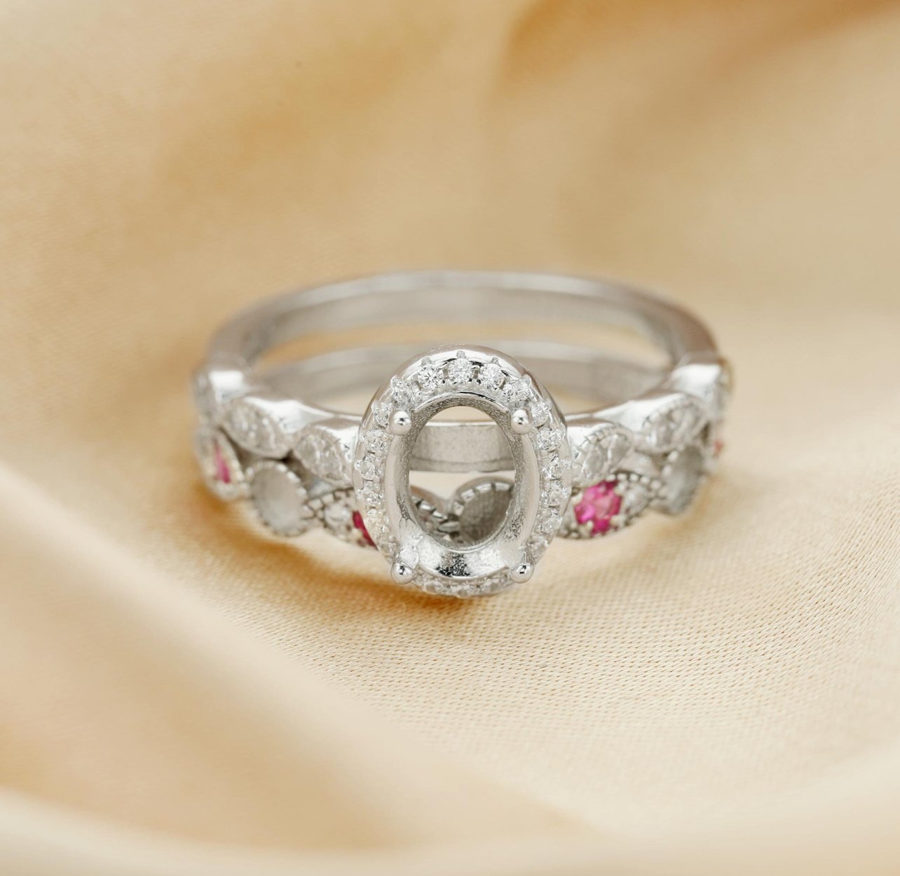 $100 - available in sterling silver and rose gold
(this ring comes with the option to customize the birth stone!)