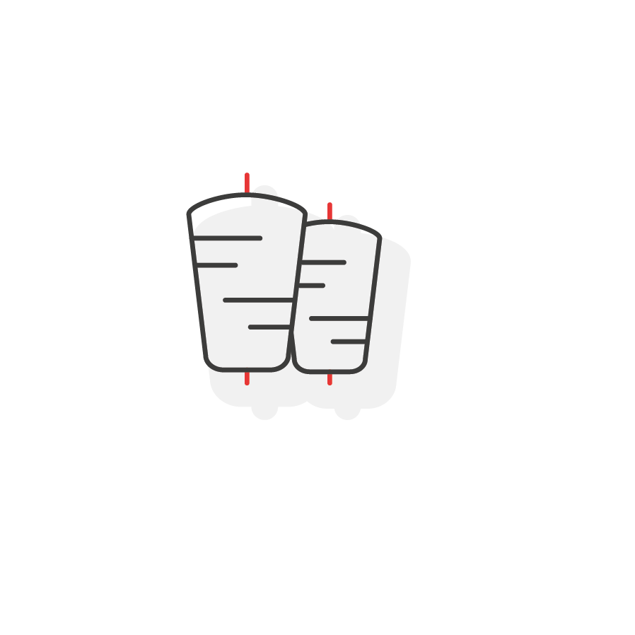 Eine Illustration eines Koffers mit einem Handabdruck darin, die Hand ist nach oben gerichtet, mit der Faust nach vorne