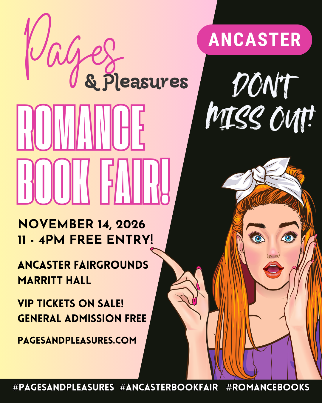 Pages & Pleasures Romance Book Fair