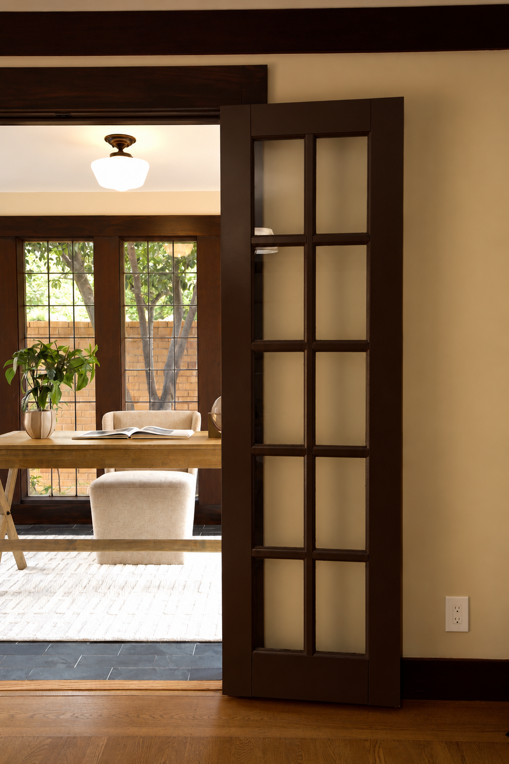 Craftsman Study Through Glass Door.png