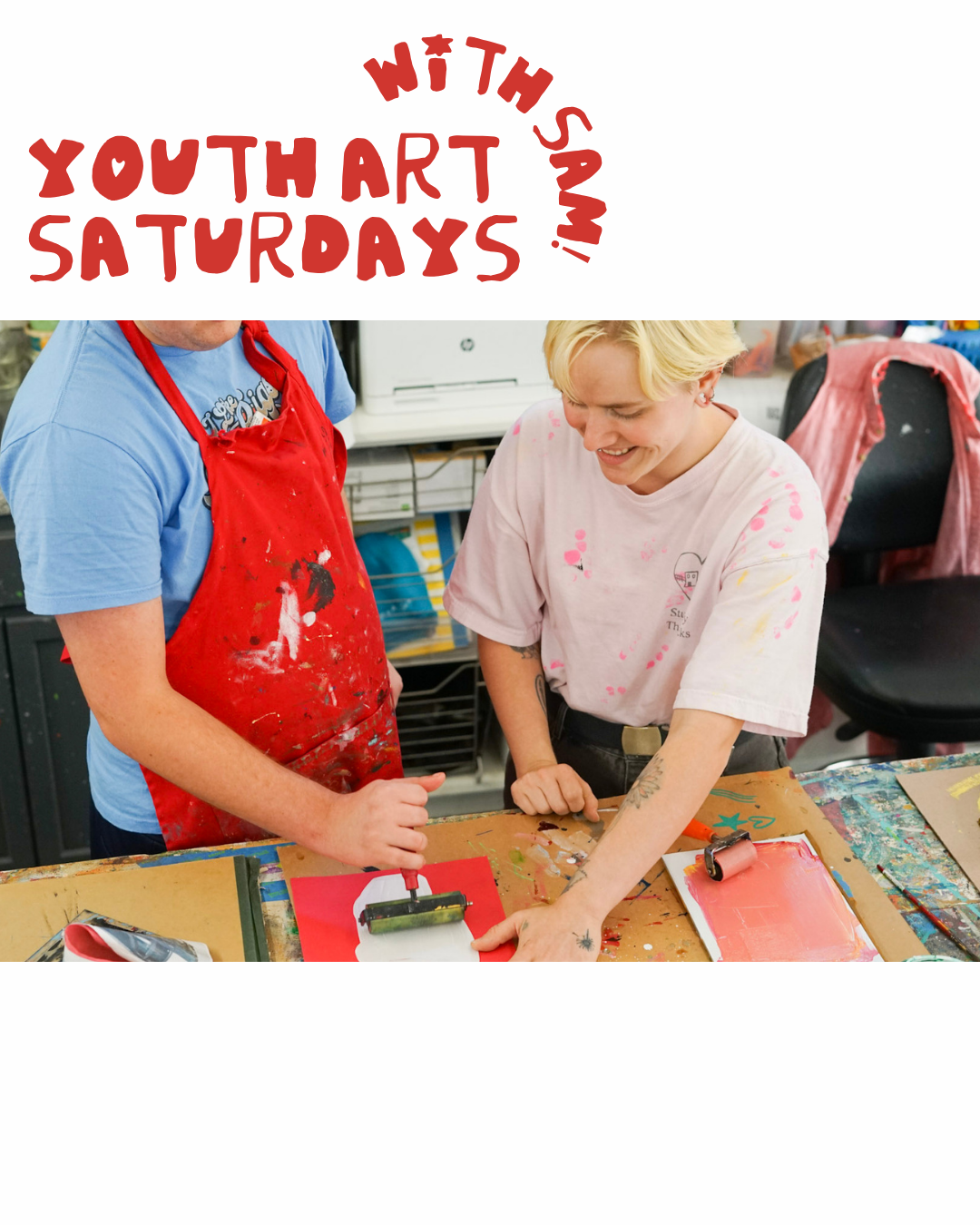 Youth Art Saturday's with Sam!