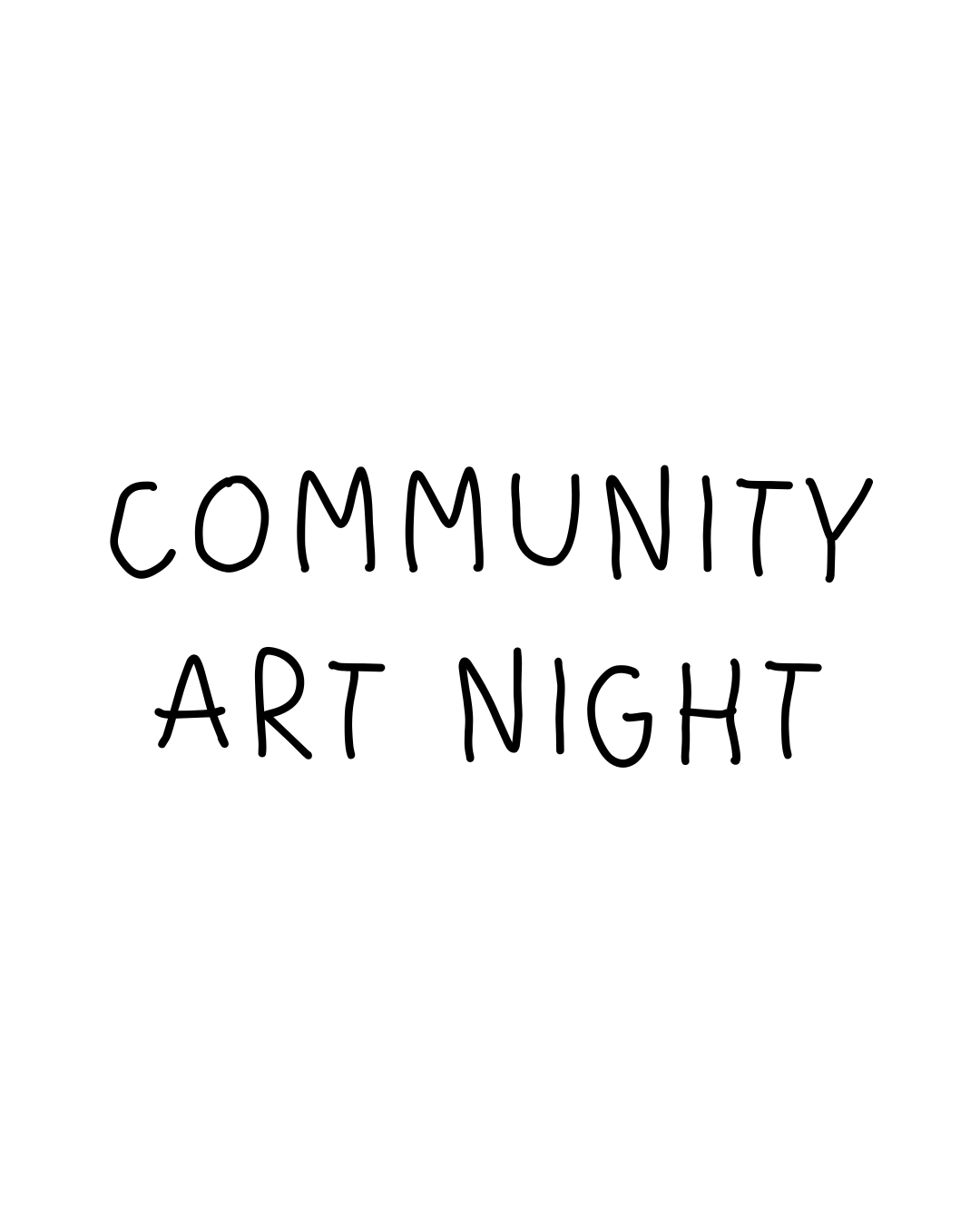 Community Art Night