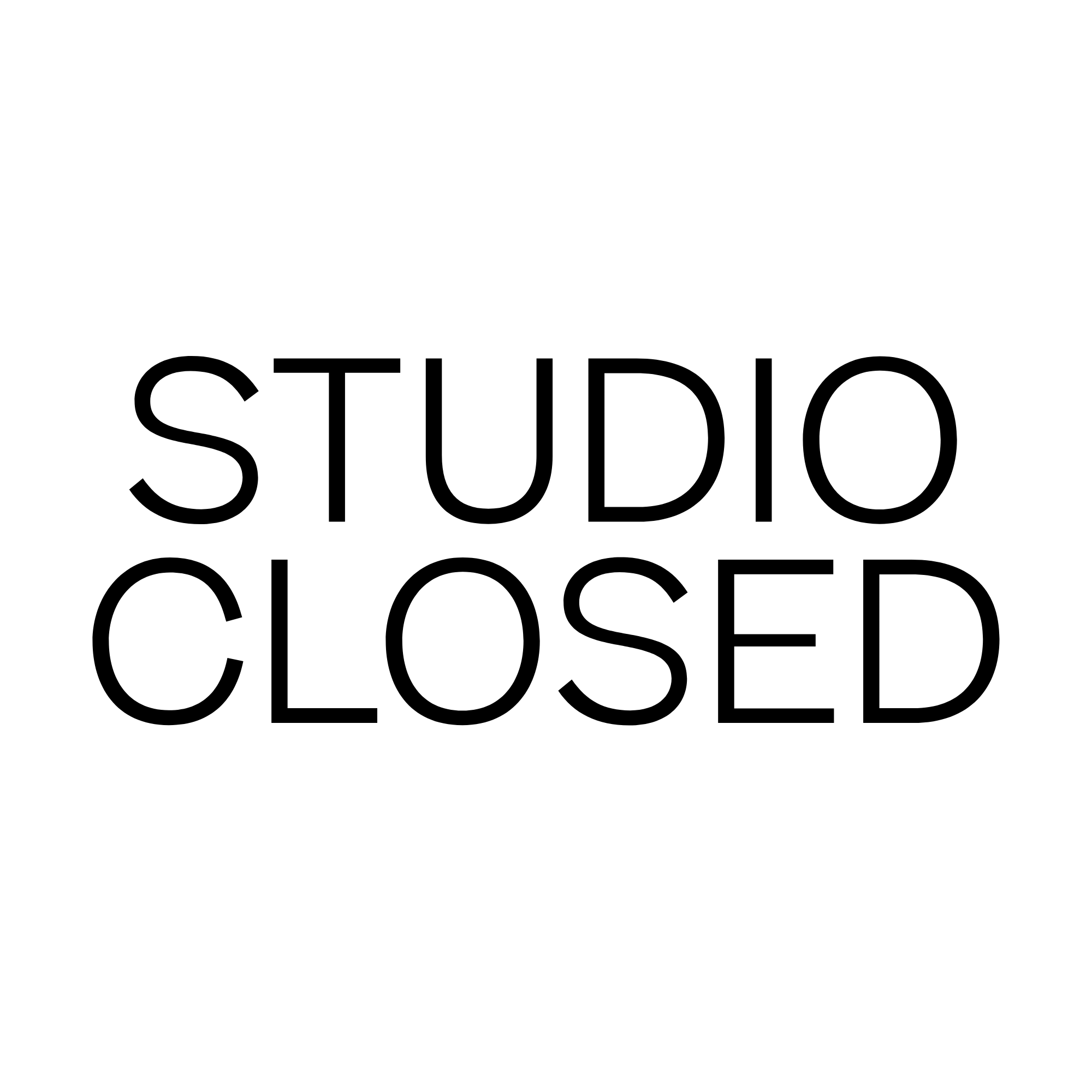 STUDIO CLOSED