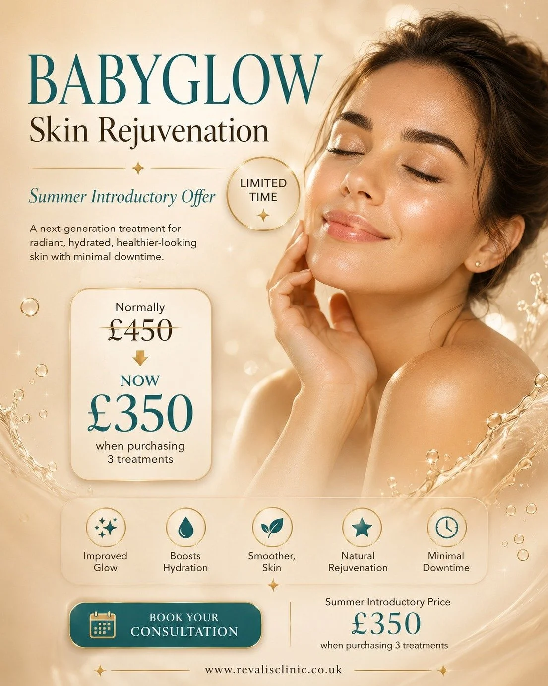 Ever feel like your skin just needs a total reset for summer? ☀️

If you&rsquo;re dreaming of that fresh, dewy glow without dealing with long downtime, Dr Natalia Perez has brought something special to the clinic!

Our BabyGlow Skin Rejuvenation trea