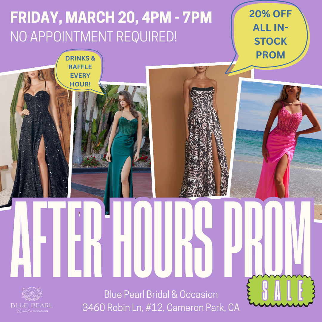 After Hours Prom Sale!