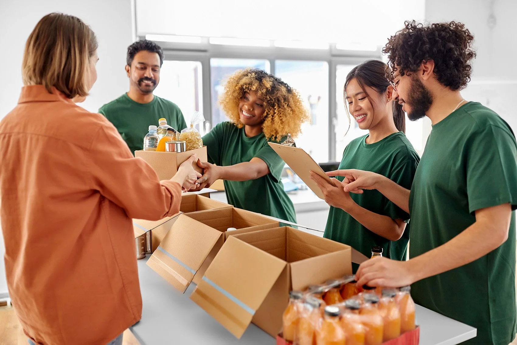 Volunteer at Sacred Heart Parish.