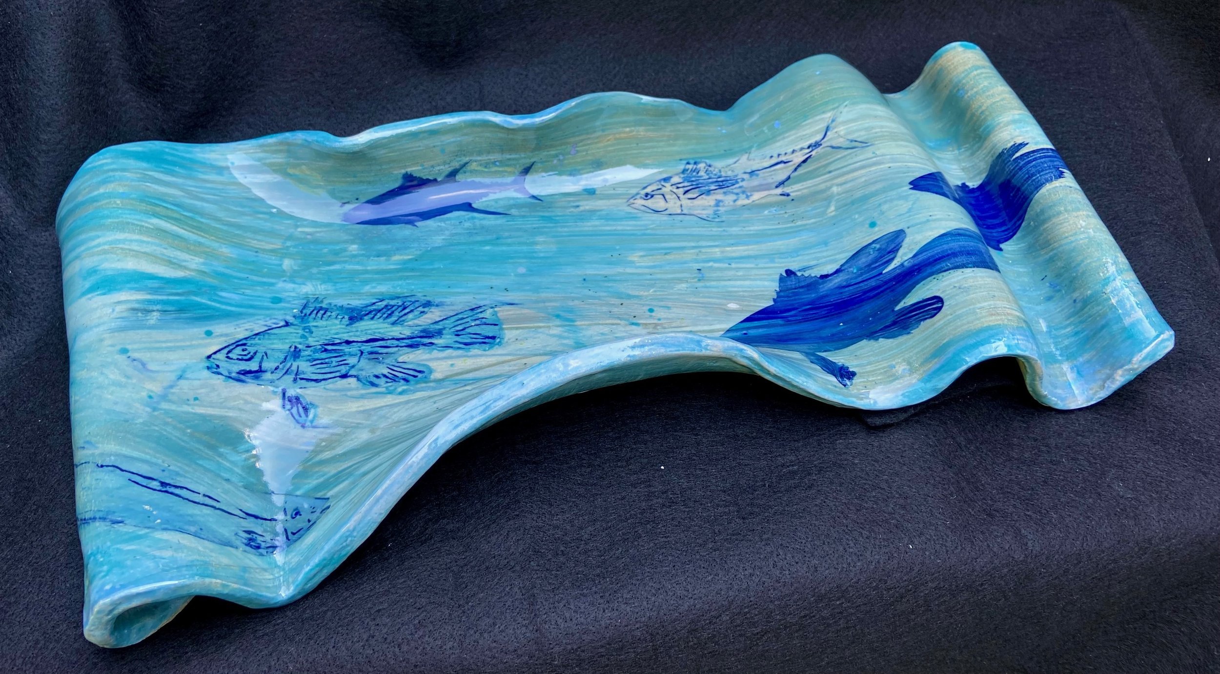 Ceramic Fish Platter #2