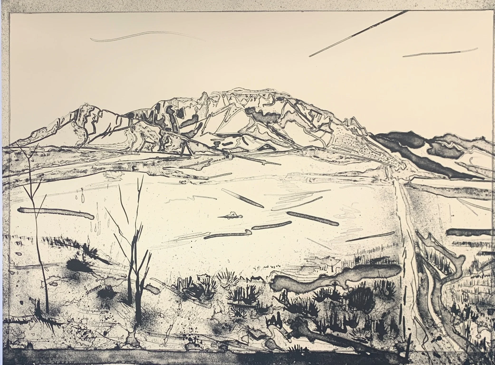 Sandia Mts. NM Landscape