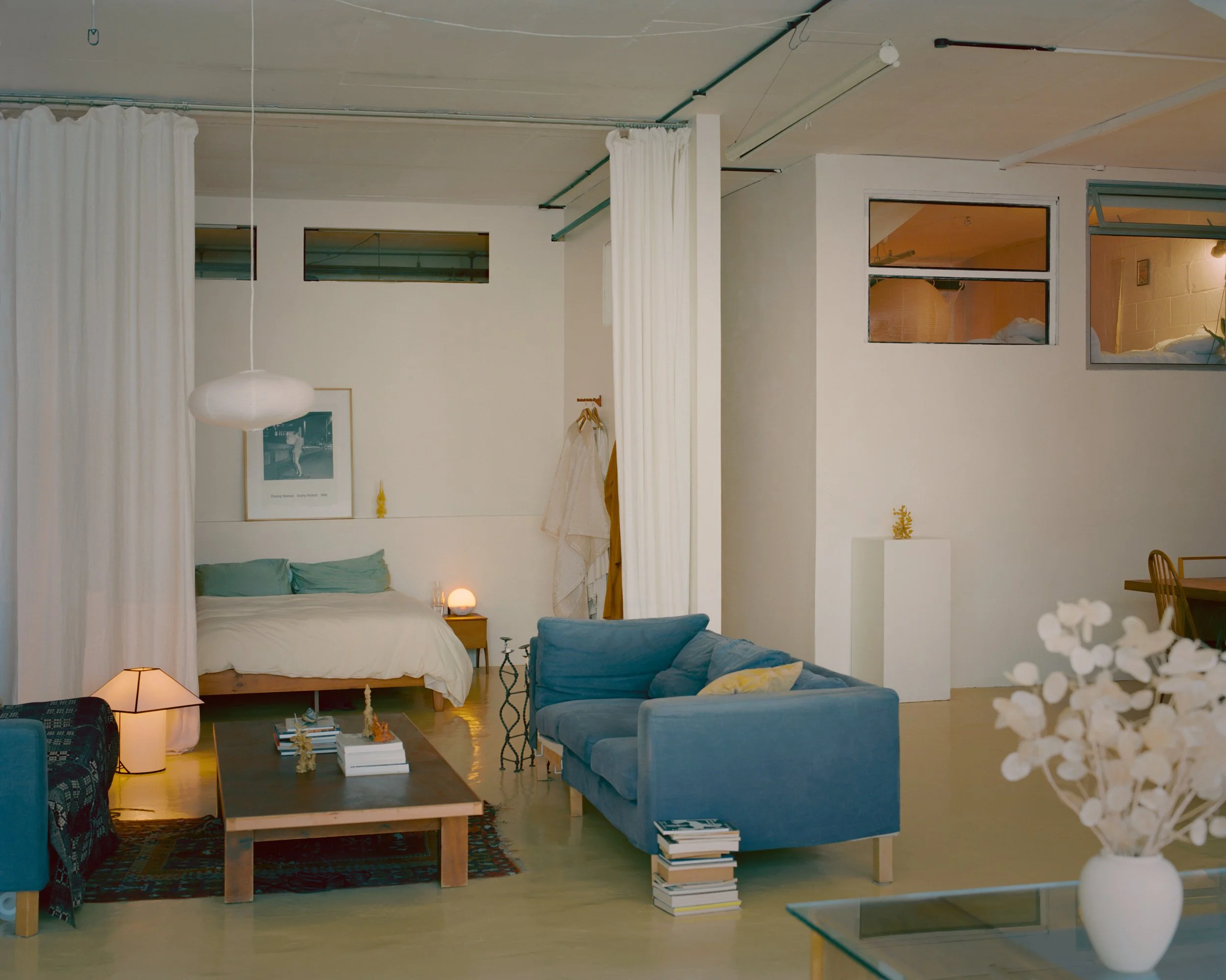 Unit 2F Hackney Wick Studio House by the artist Mutter shot by the photographer Willem Pab in Hackney Wick  London  England  UK