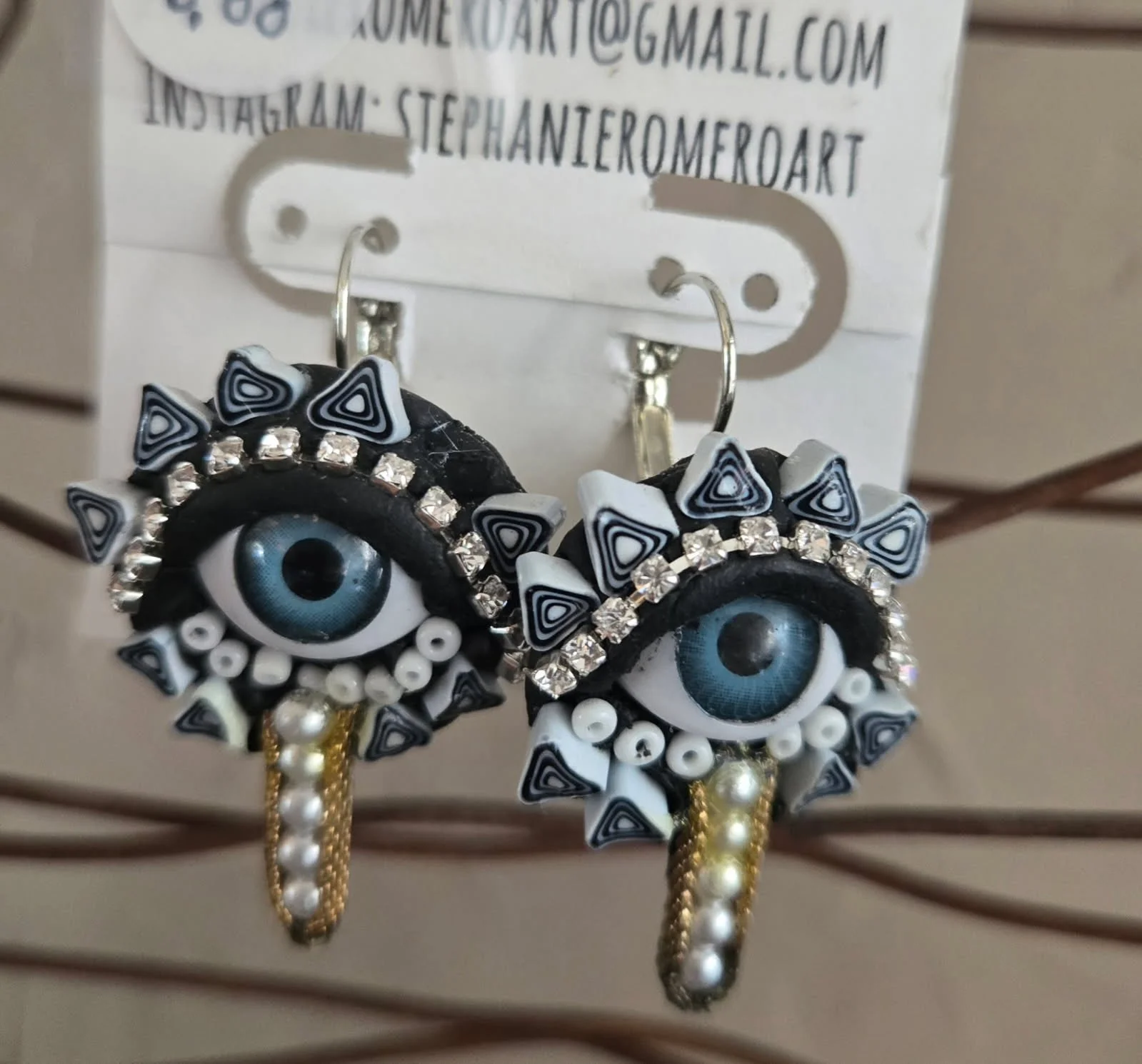 unique earrings by Stephanie Romero