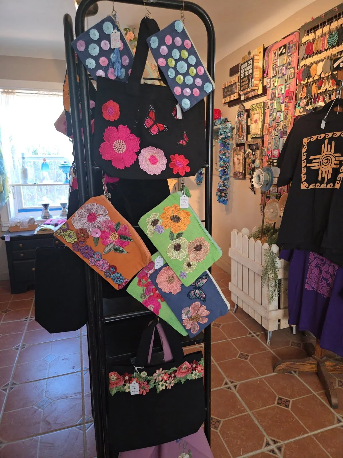 embellished totes and pouches by DoDo Girls
