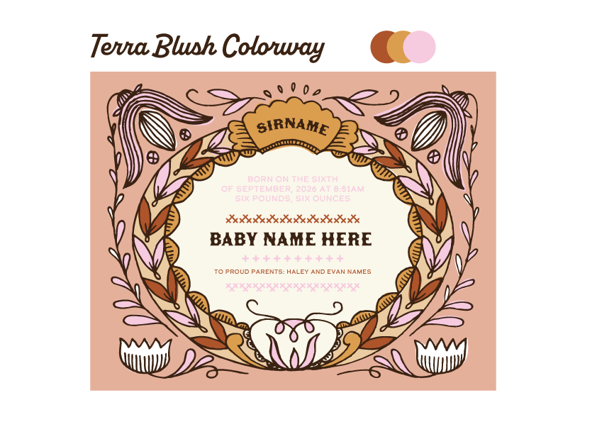 New colors in baby…