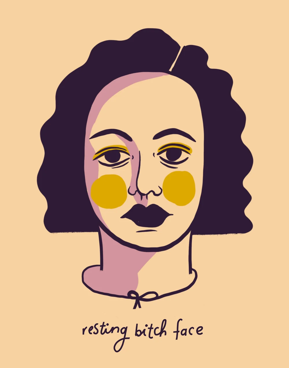 Resting Bitch Face — Melanie Linder