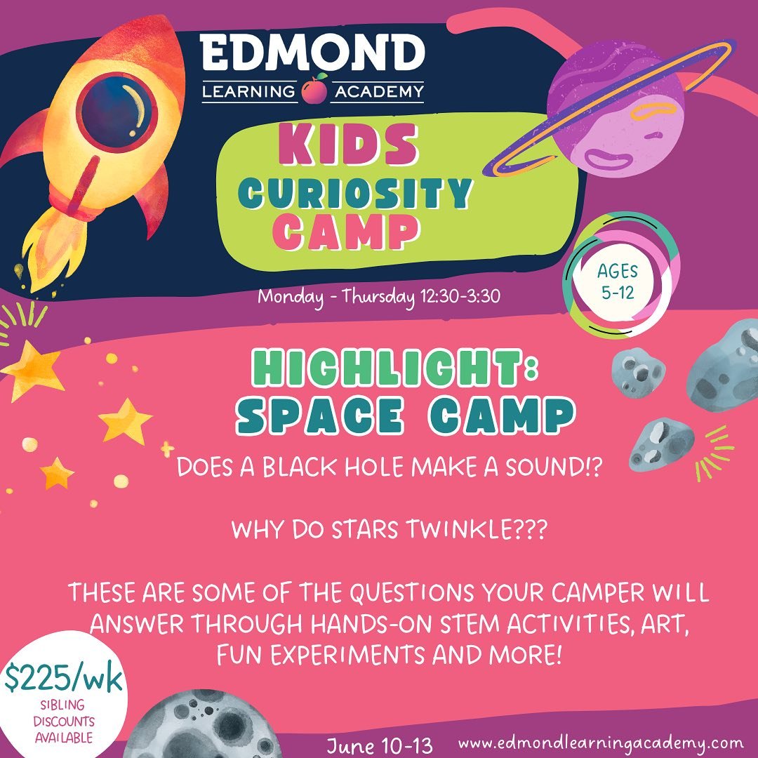 Only a few spots left!!!! 

Engage your student&rsquo;s curiosity this summer with our STEM based camps!! 

Each ELA camp week is a unique experience within a cohesive theme! Campers can enjoy all five weeks of camp together or come to any weeks they
