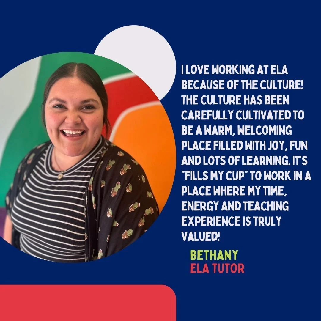 If you want to work somewhere that has flexible hours, has a great team atmosphere and makes you feel valued, definitely DON'T consider being a tutor at Edmond Learning Academy. 
.
.
.
.
.#edmondlearningacademy #ela #edmondpublicschools #edmondps #ep
