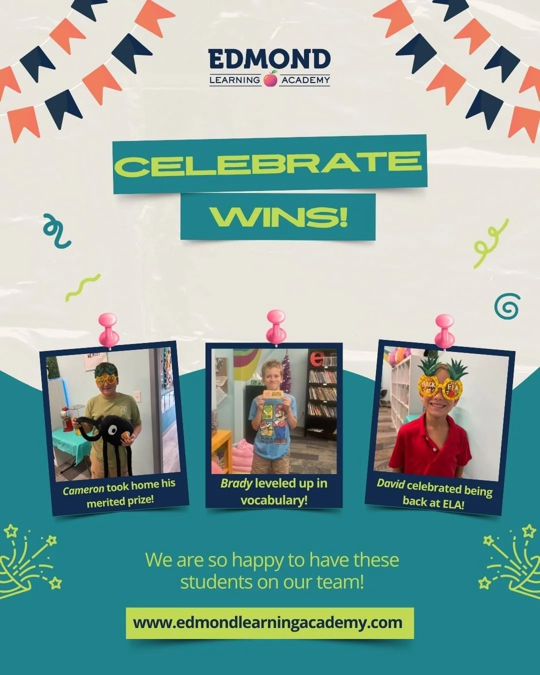 🎉 Shout-out to our amazing students! 🎉

They&rsquo;re back at tutoring, putting in the work, making progress, and earning those well-deserved prizes along the way! 📚⭐️ We love seeing their hard work pay off and celebrating every win&mdash;big or s