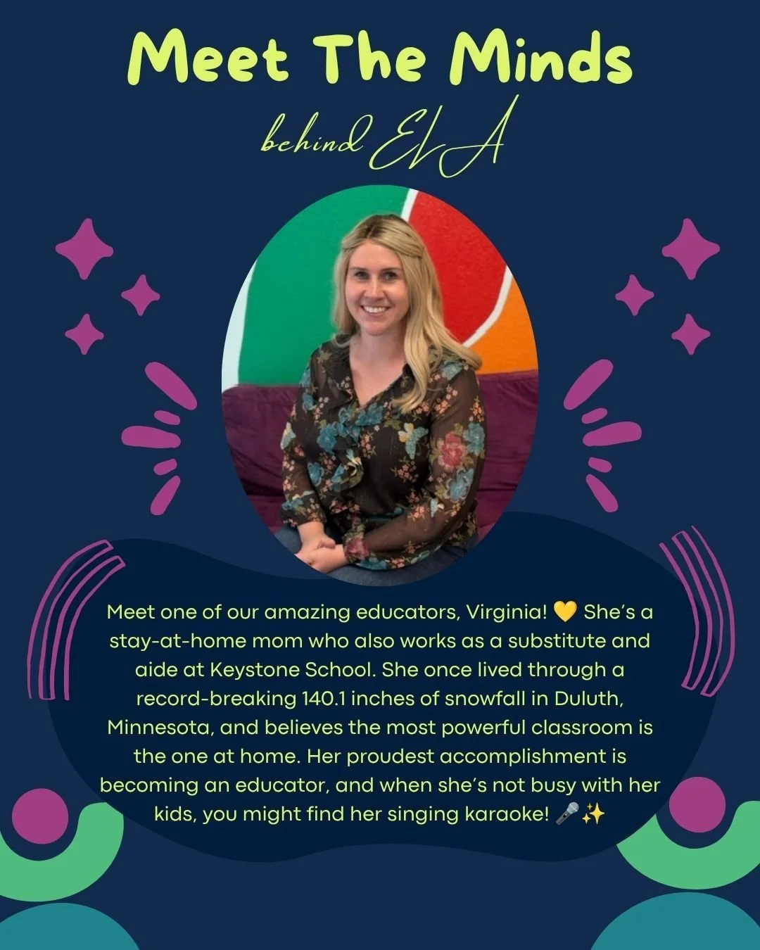 ✨ Meet the Minds Monday! ✨

We&rsquo;re making a little change! We&rsquo;re shifting from Meet the Tutor Monday to Meet the Minds Monday because it takes a whole team to make ELA special! 💛 From tutors to the amazing people working behind the scenes