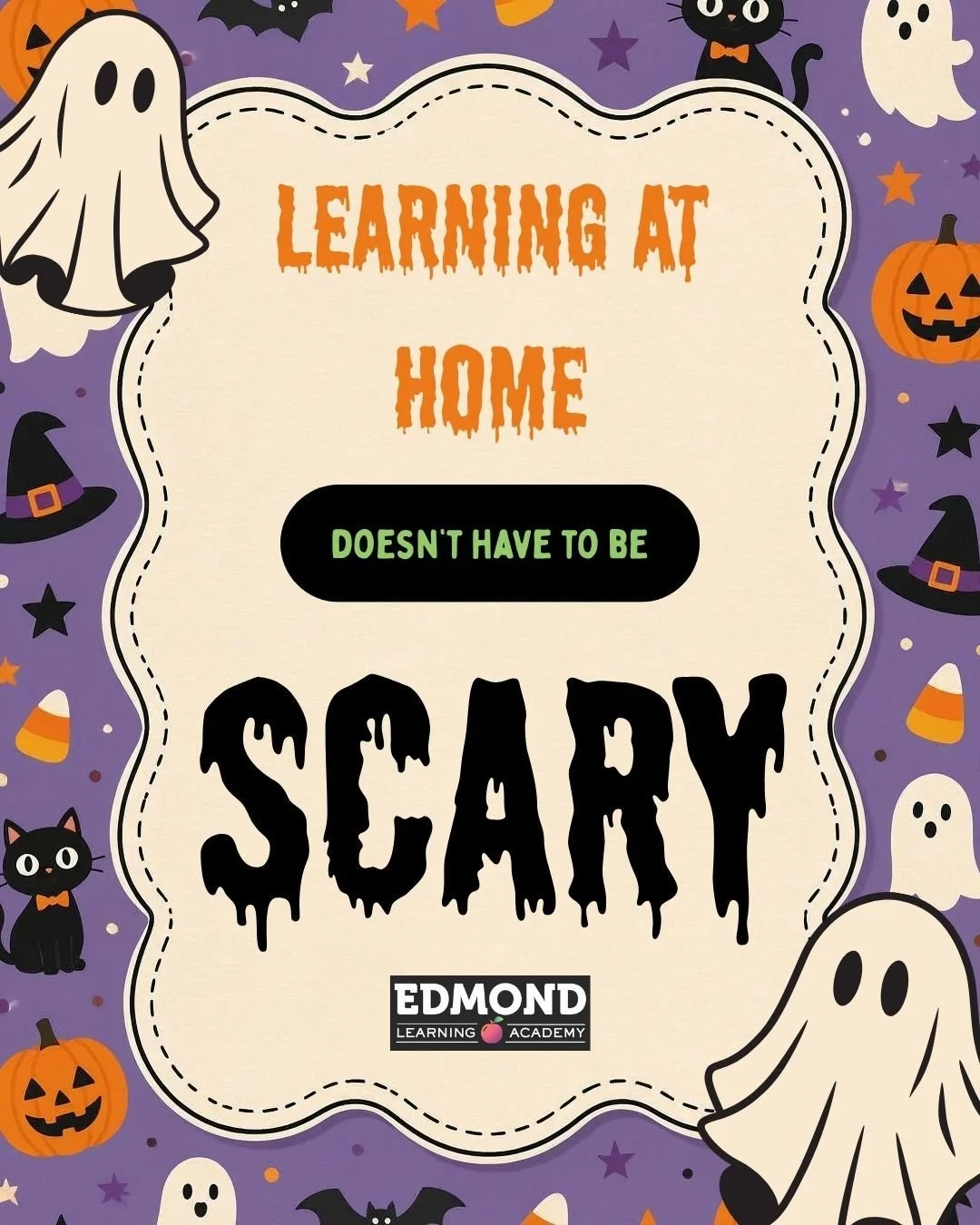 👻🎃 Learning from home doesn&rsquo;t have to be scary!

Halloween is right around the corner, and it&rsquo;s the perfect excuse to sneak a little learning into the fun! 🍬✨ The best part? Your kids might not even realize they&rsquo;re practicing imp